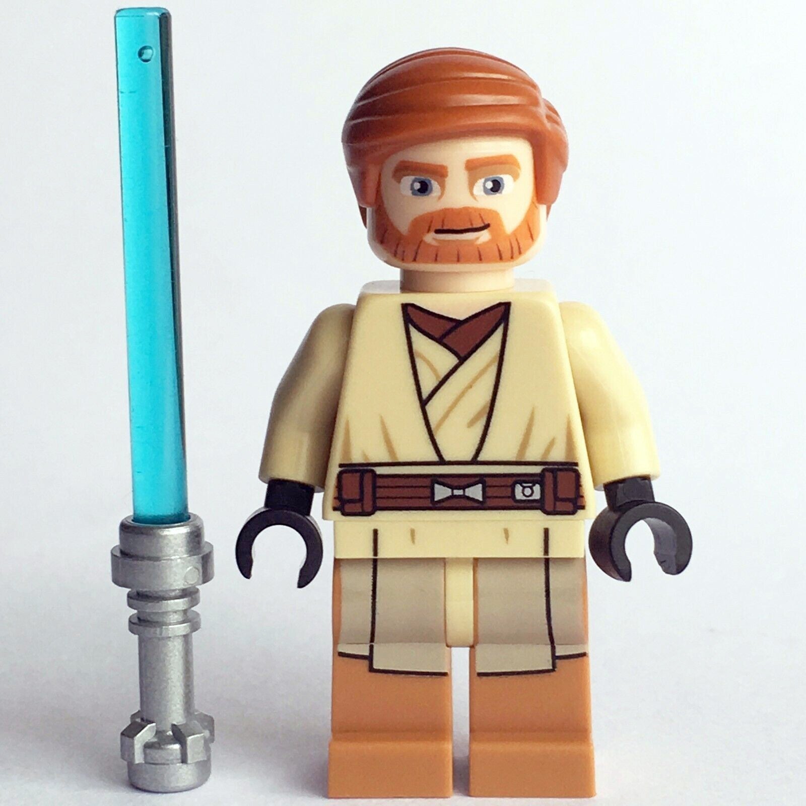 Used LEGO Star Wars ObiWan Kenobi Minifigure The Clone Wars Jedi 75012 sw04490