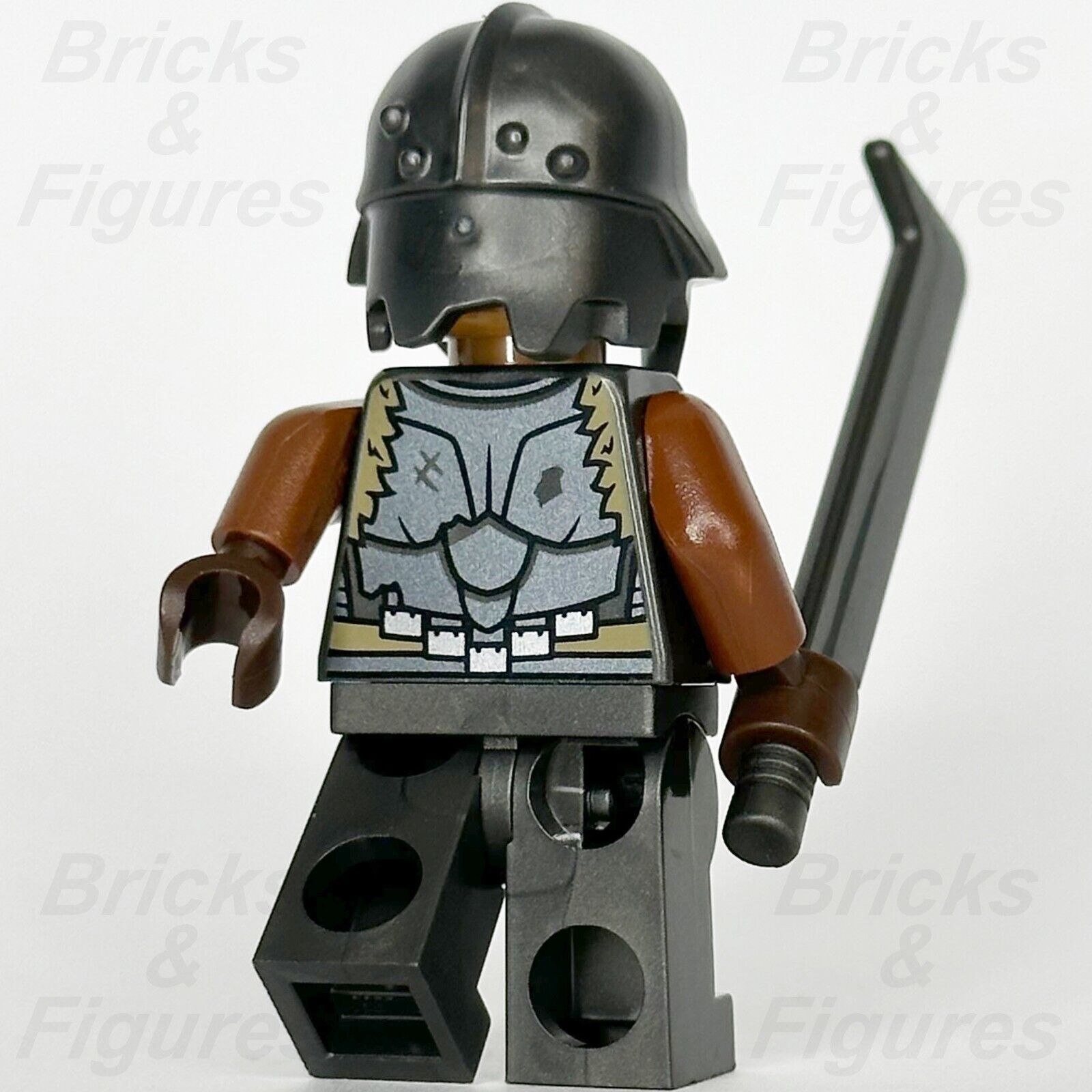 LEGO The Lord of the Rings Orc Minifigure Helmet & Sword The Hobbit 10333 lor134 - Bricks & Figures