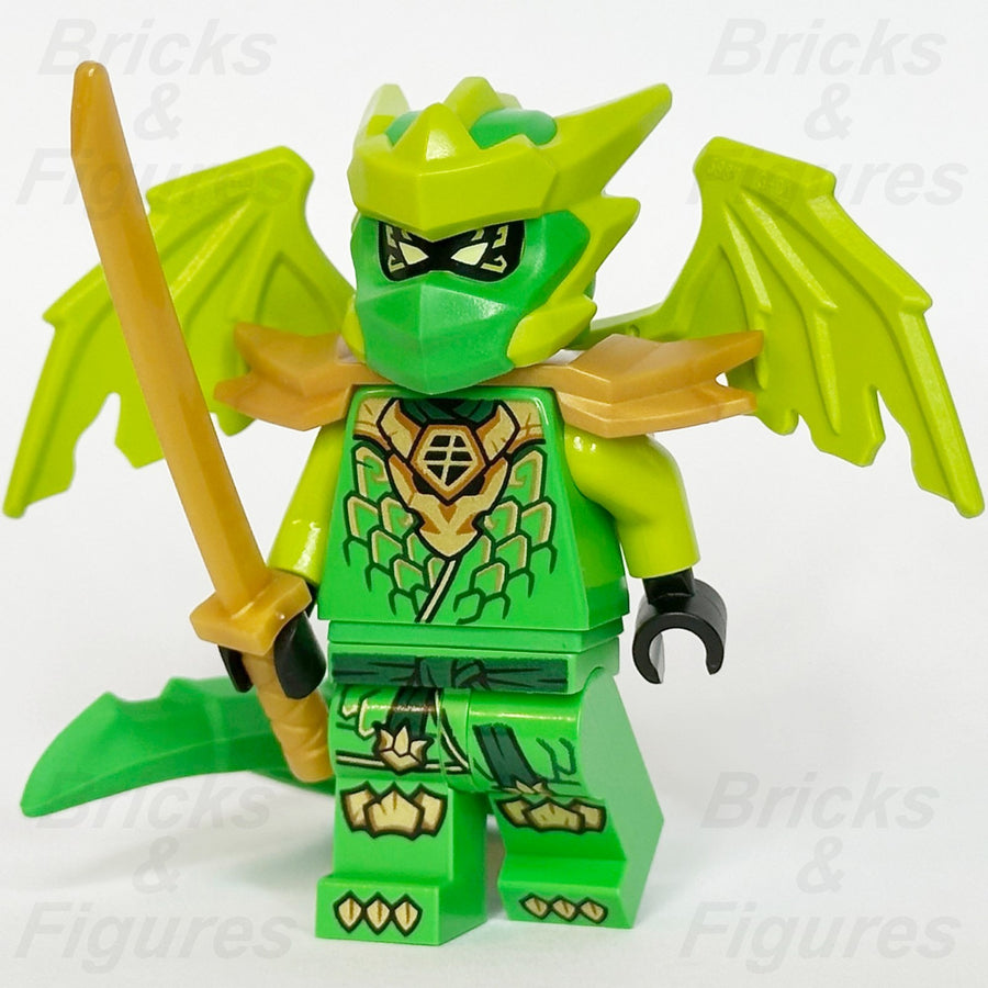 LEGO Ninjago Lloyd Dragon Form Minifigure Dragons Rising Season 4 Green njo10290