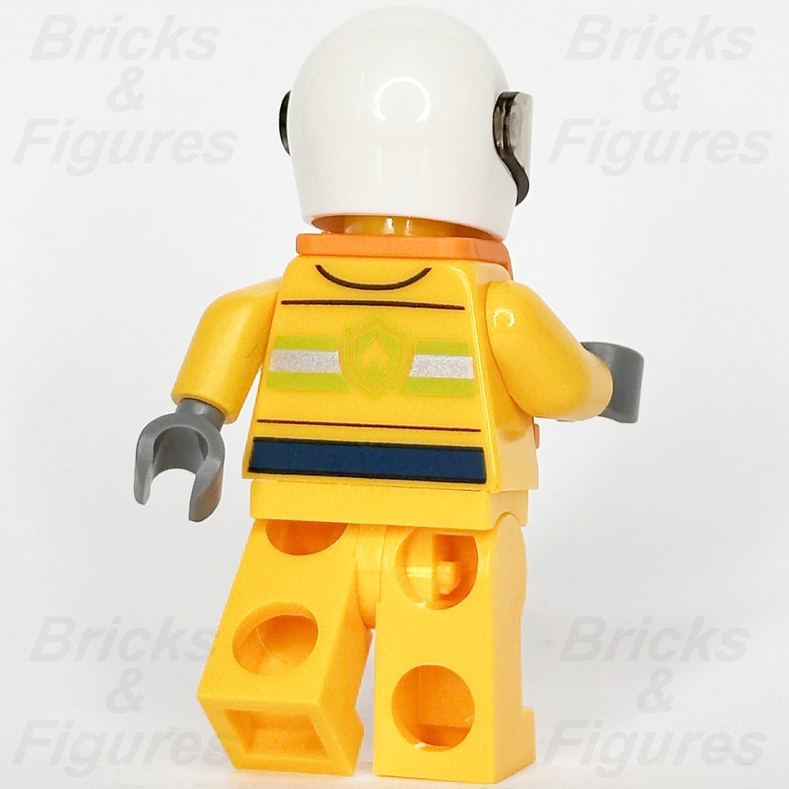 LEGO City Fireman Firefighter Minifigure Fire Life Jacket 30368 cty1157 Town2