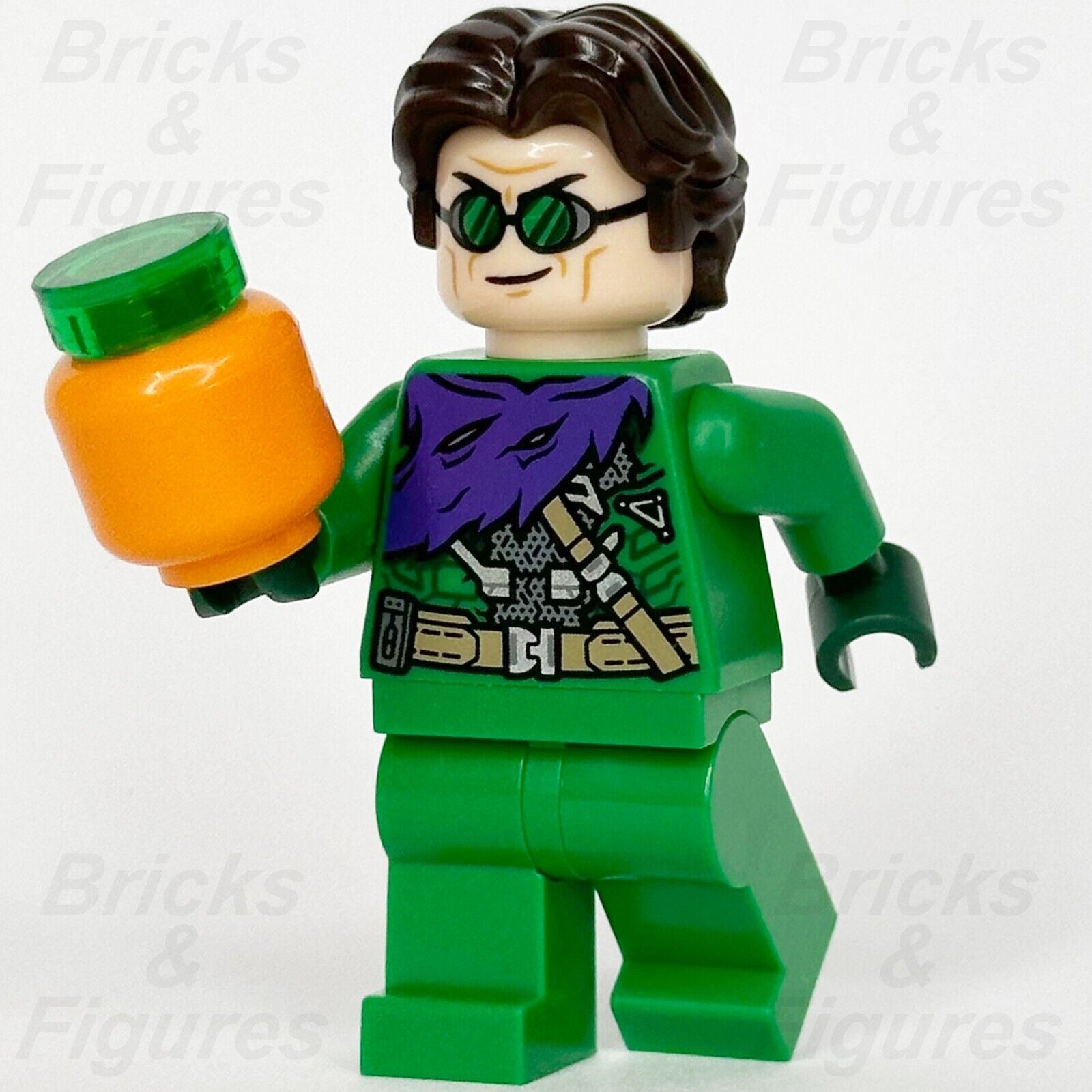 LEGO Super Heroes Green Goblin Minifigure Spider-Man No Way Home 76261 sh888 - Bricks & Figures