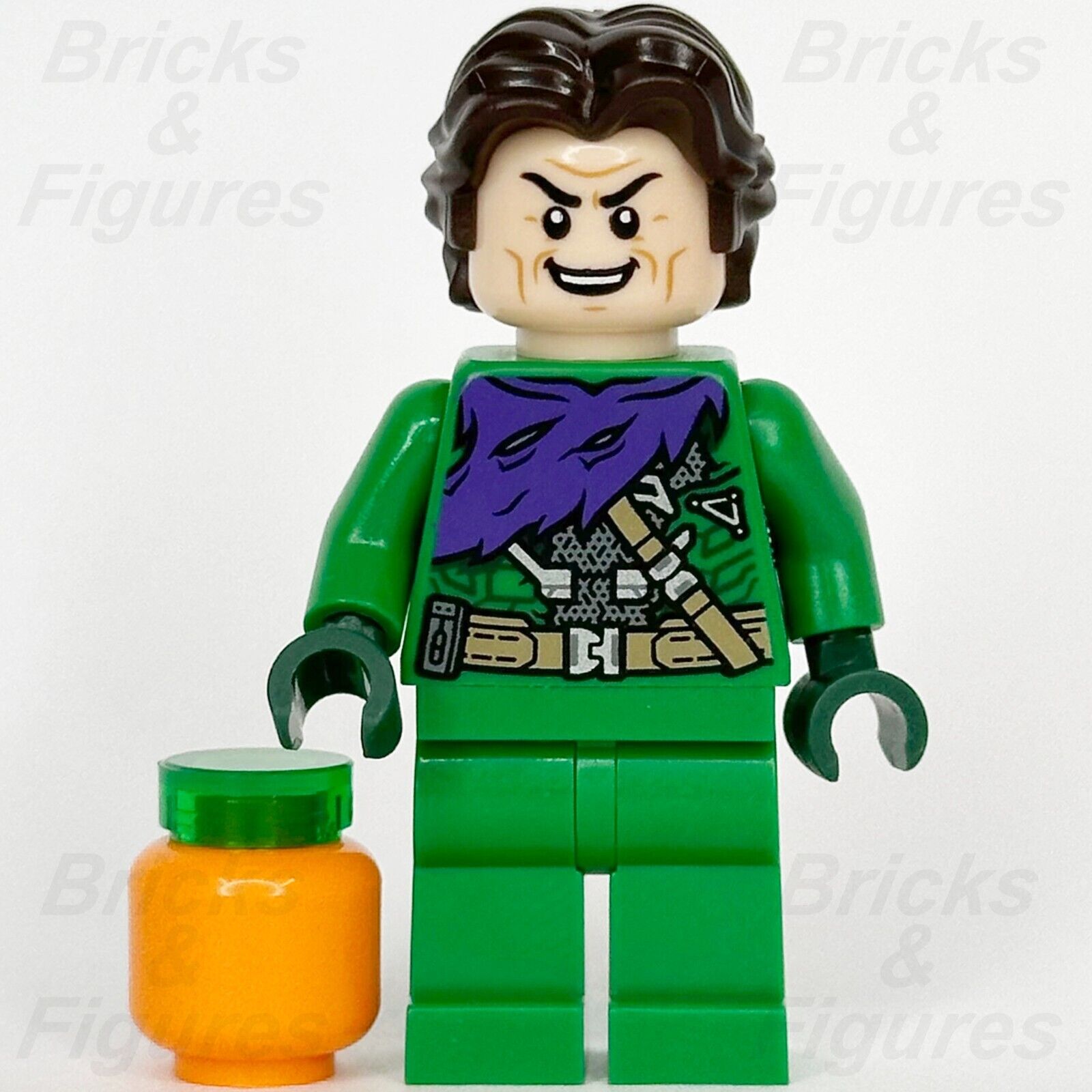 LEGO Super Heroes Green Goblin Minifigure Spider-Man No Way Home 76261 sh888 - Bricks & Figures