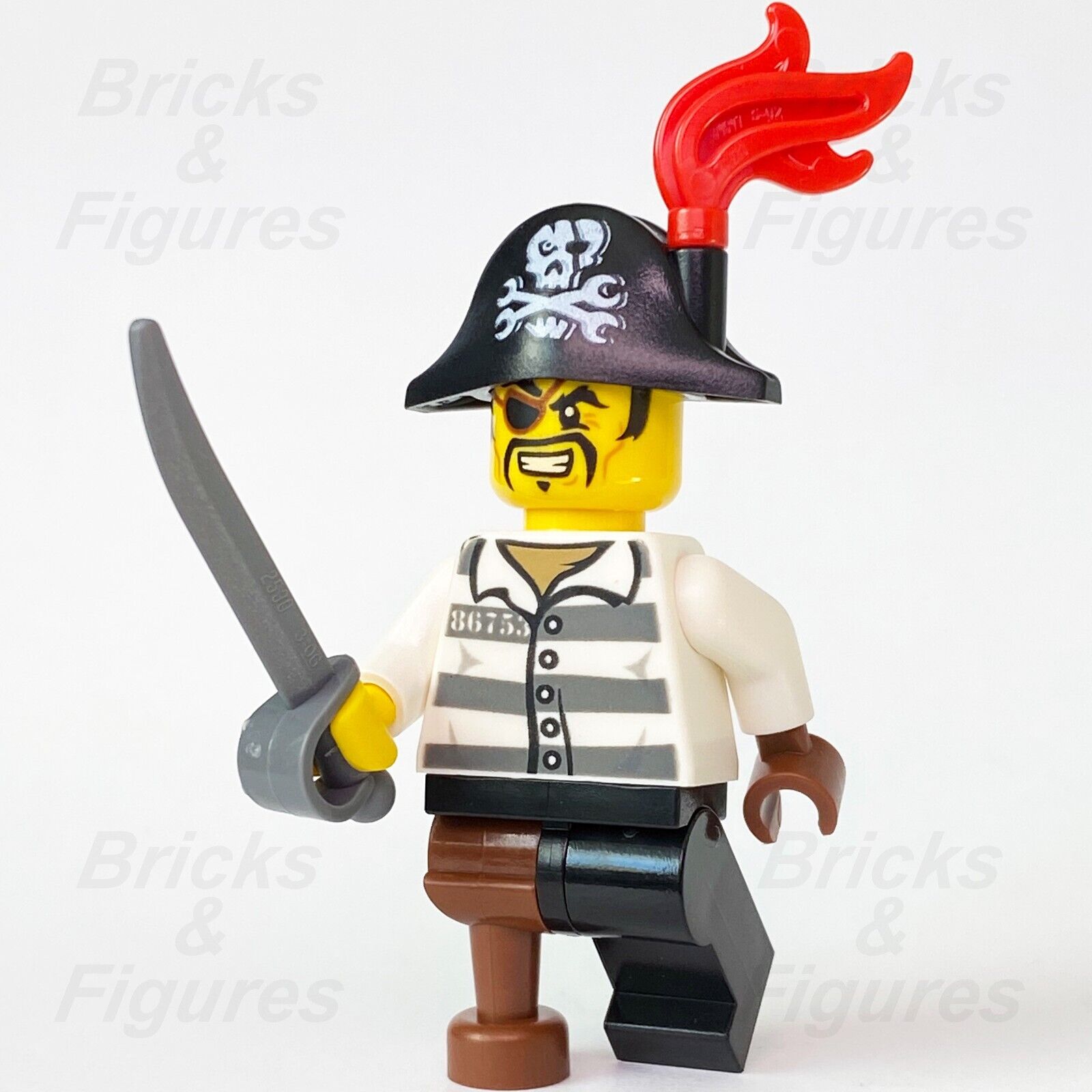 LEGO Ninjago Captain Soto Minifigure Skybound Pirate Prisoner 70591 njo236 - Bricks & Figures