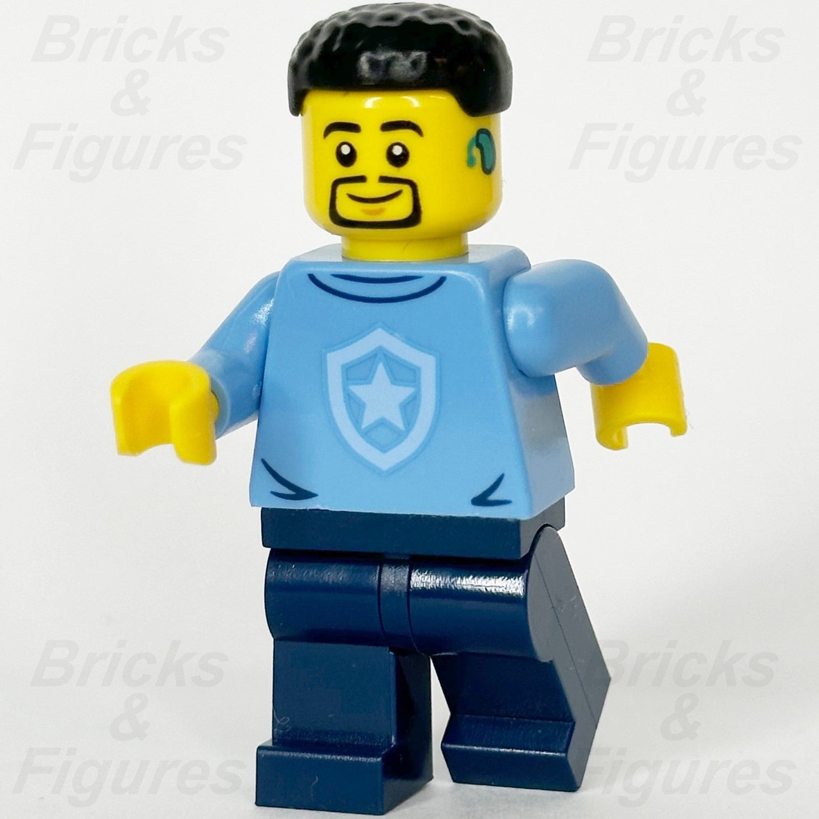 LEGO Police City Officer in Training Minifigure Male Badge Town 60372 cty15630