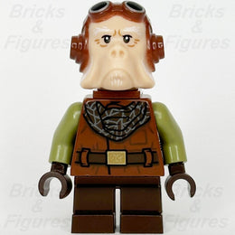 LEGO Star Wars Kuiil Minifigure The Mandalorian Ugnaught Backpack 75331 sw1244 - Bricks & Figures
