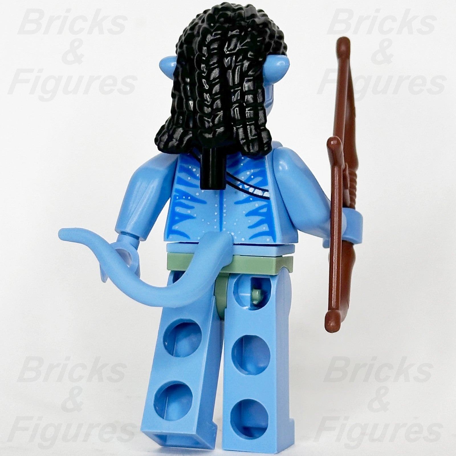 LEGO Avatar Neytiri Minifigure with Bow Na'vi Warrior 75574 avt004 Minifig2