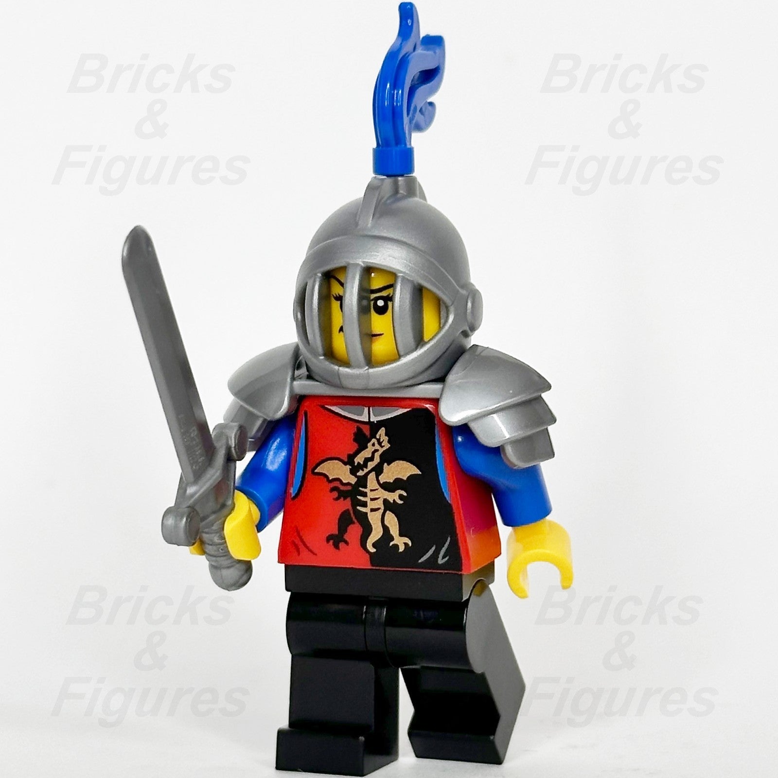 LEGO® Castle Dragon Knight Minifigure Knights Female Sword 40601 cas581 Minifig0