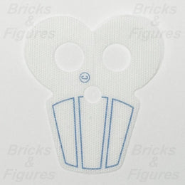 LEGO Star Wars Pauldron Minifigure Part Special Forces Clone Trooper White 75018 - Bricks & Figures