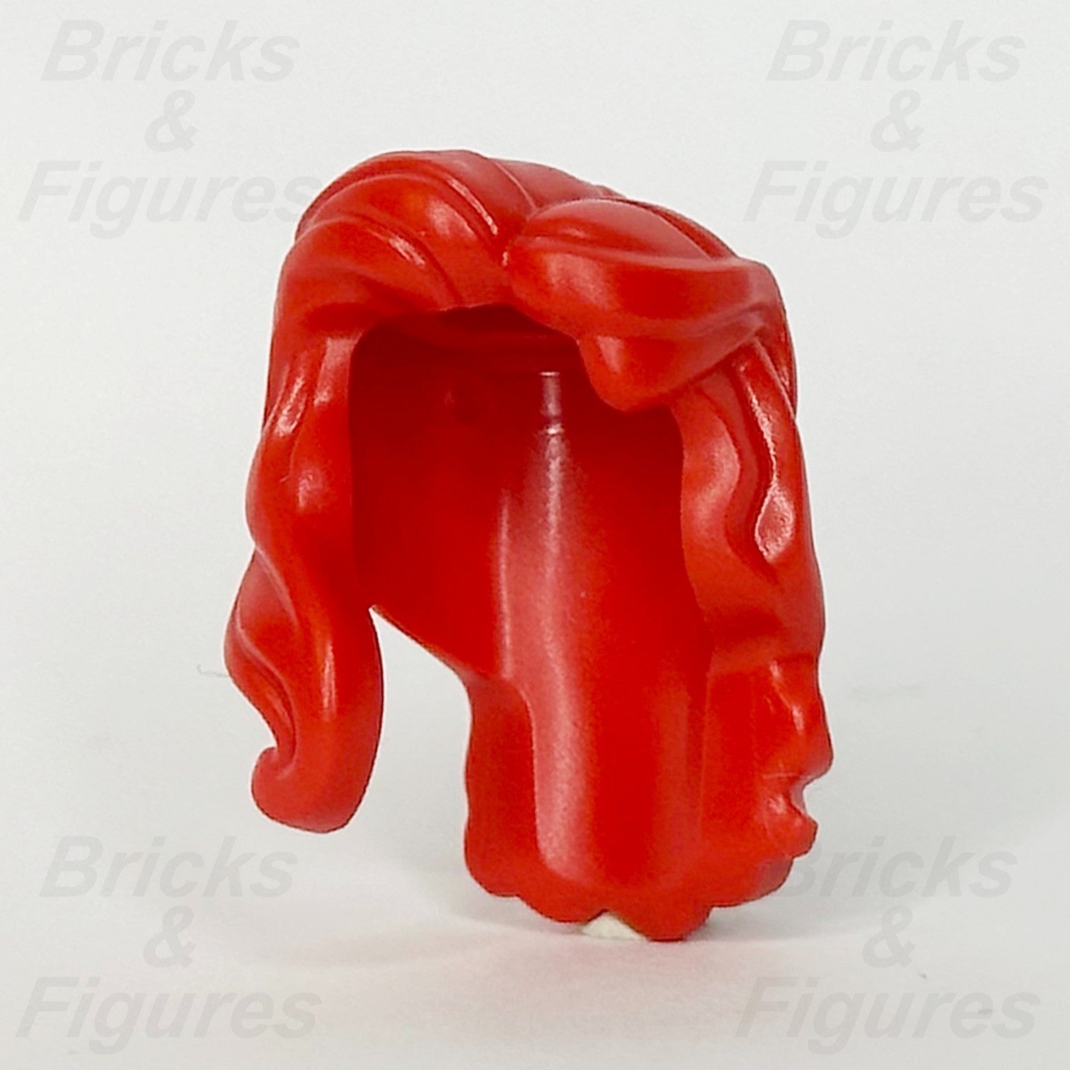 LEGO Red Female Hair Minifigure Part Long Parted on Left Poison Ivy 6986 763000