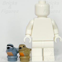 LEGO Small Bird Animal Minifigure Part Sand Blue & Dark Tan 11372 41835 x 24