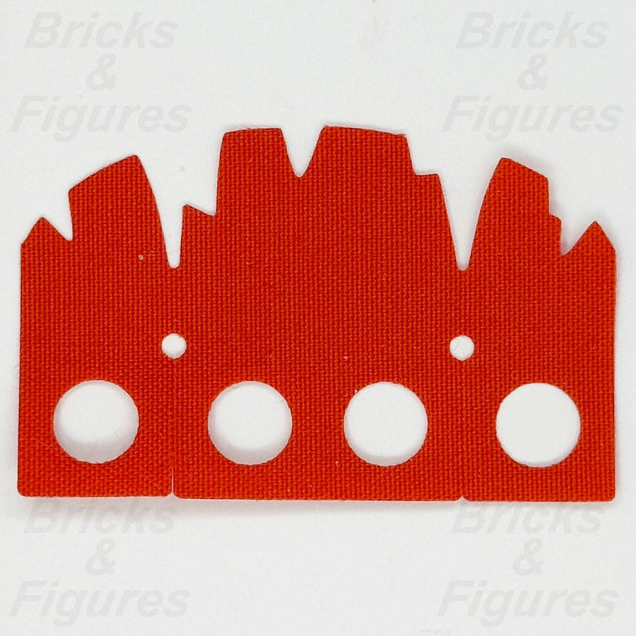 LEGO Red Tattered Skirt Minifigure Part Cloth Uneven Ends Series 27 110633 710483