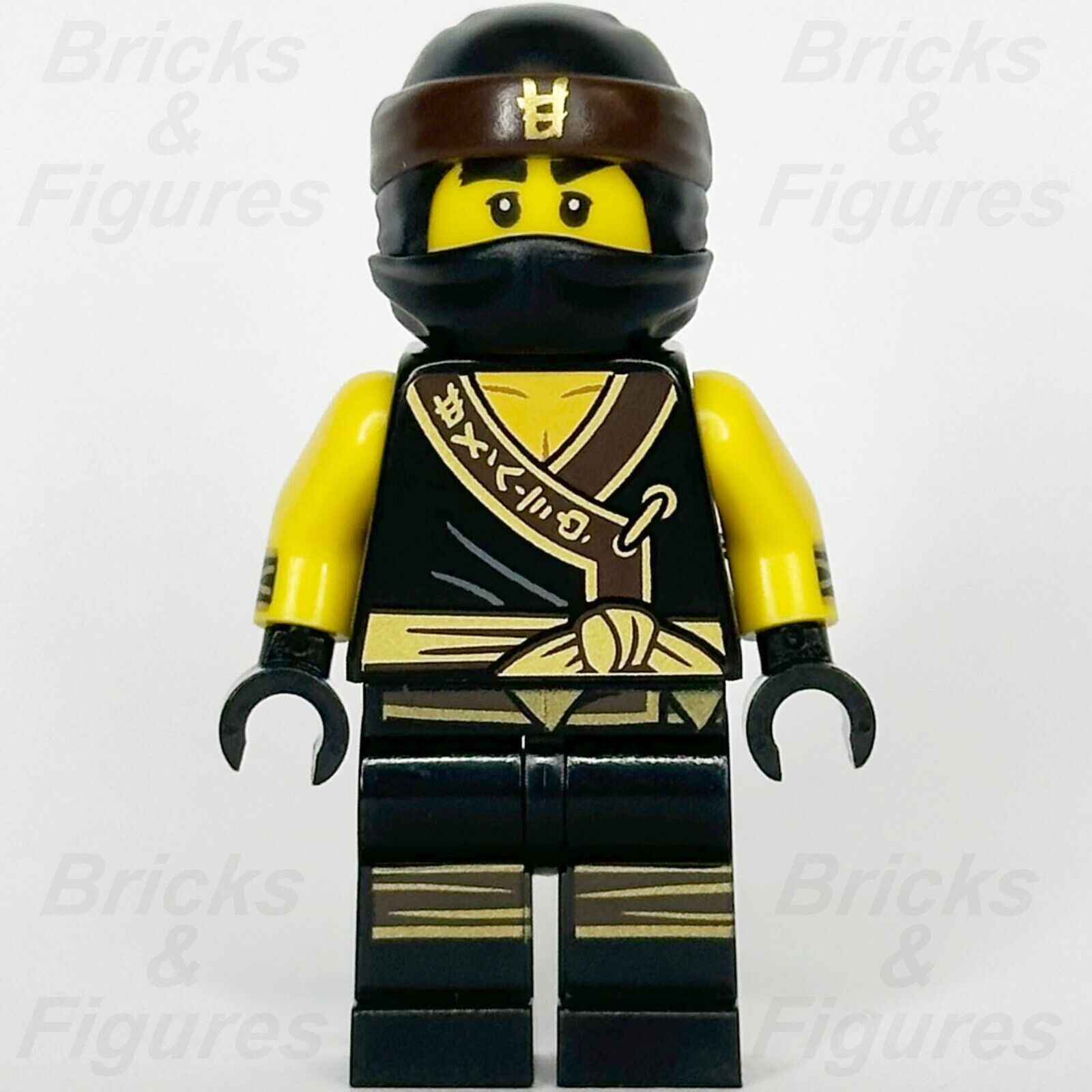 LEGO Ninjago Cole Minifigure w/ Arm Cuffs Movie Earth Ninja 70618 70632 njo322 - Bricks & Figures
