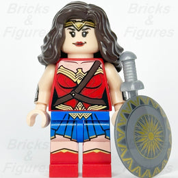 LEGO Super Heroes Wonder Woman Minifigure DC Diana Prince 76075 sh0393 w/ Shield1