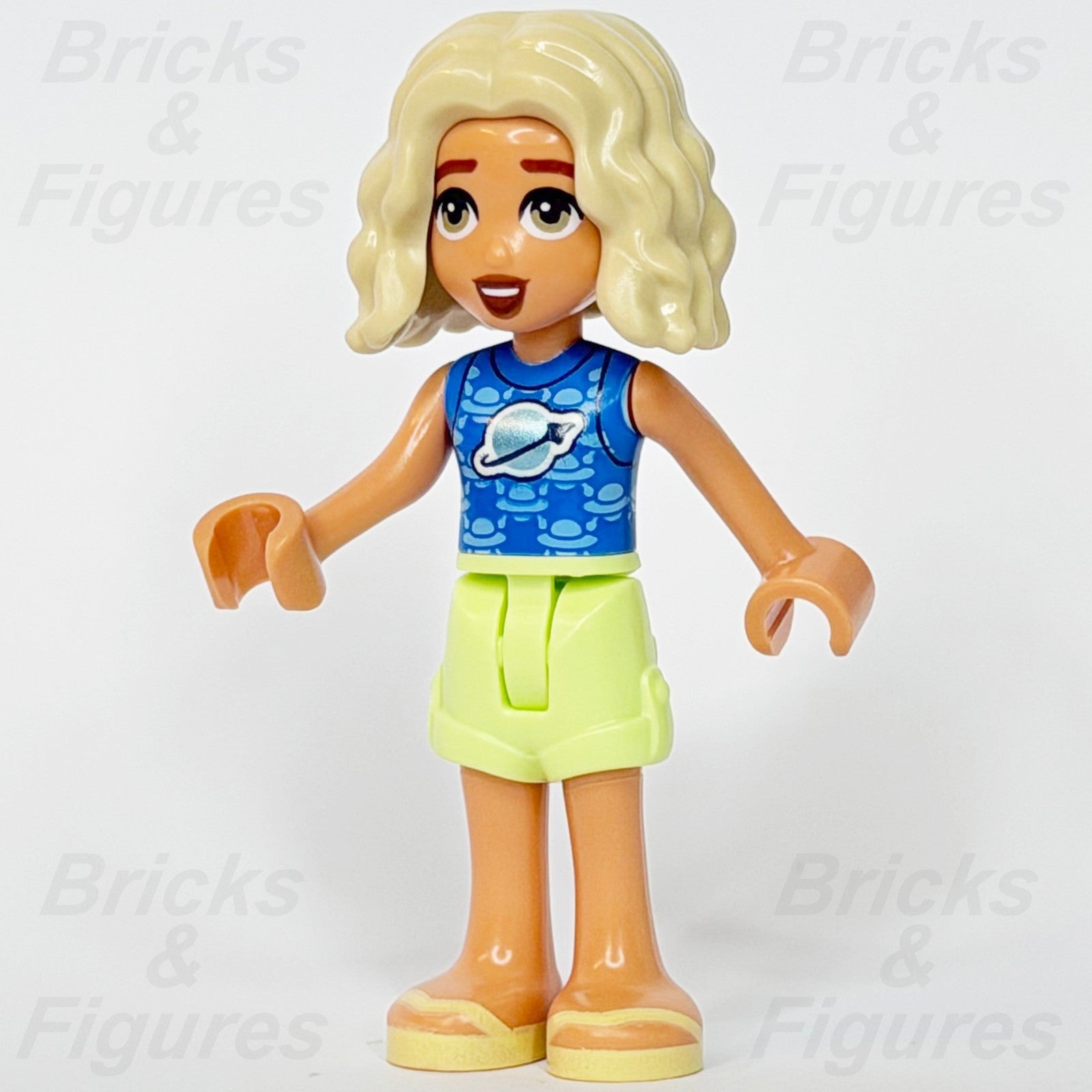 LEGO® Friends Nova Minifigure Blue Shirt Classic Space Logo 42603 frnd07300