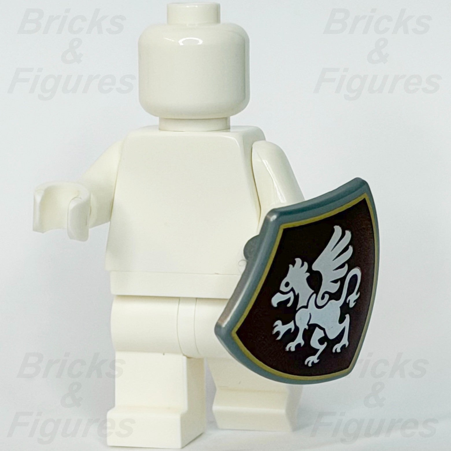 LEGO Castle Griffin Knight Shield Minifigure Weapon Part Dark Red Ideas 213581