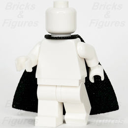 LEGO Black Minifigure Cape Cloth Single Top Hole Spongy Fabric Part 1884 Rare1