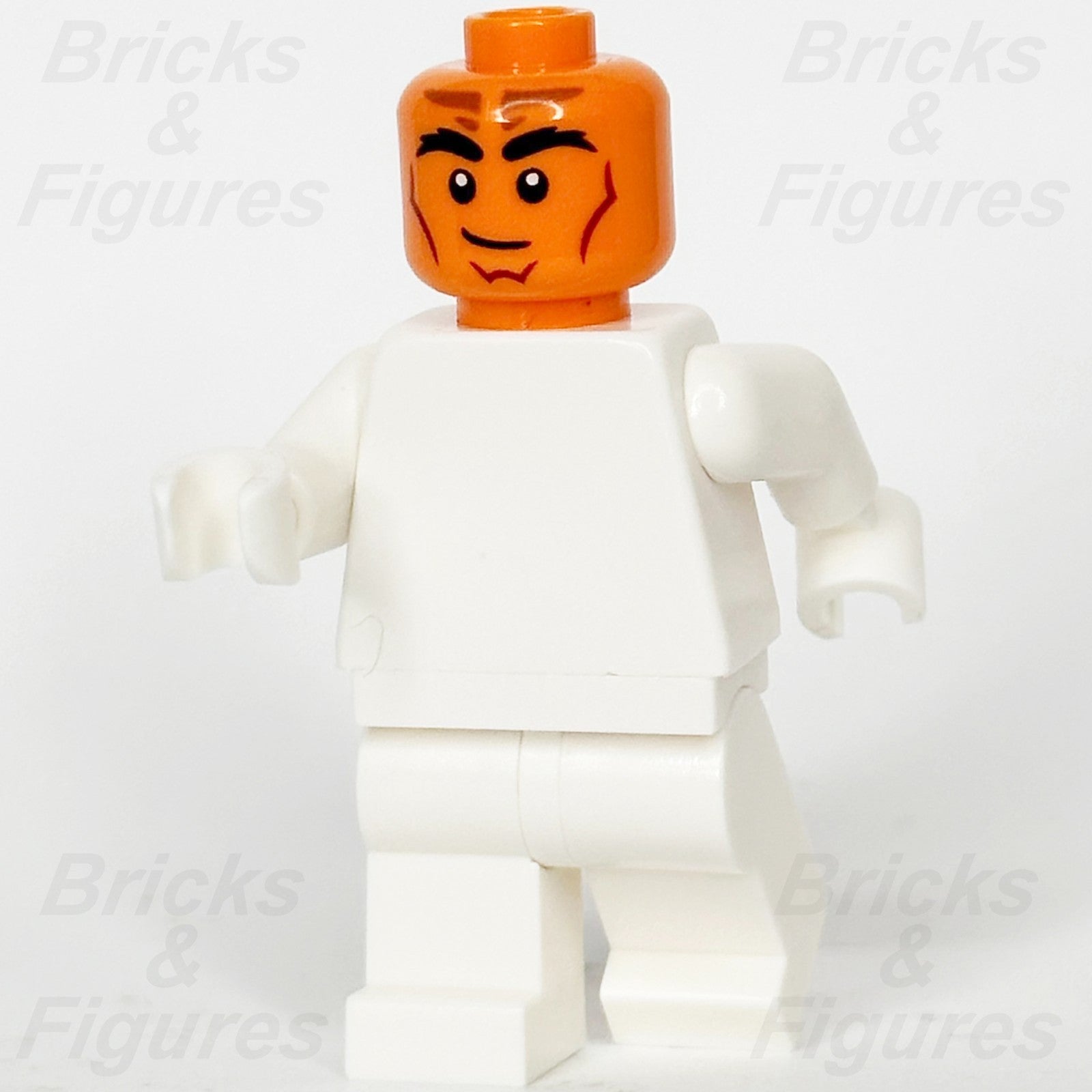 LEGO Dungeons & Dragons Tiefling Sorcerer Minifigure Head Part Male Orange 710472