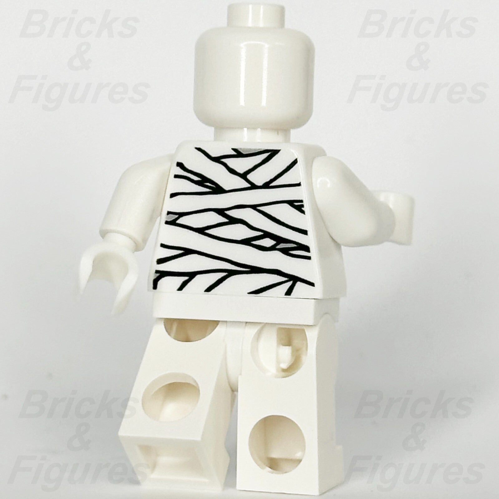 LEGO Monster Fighters Mummy Minifigure NonGlow in the DARK White 9462 Used2