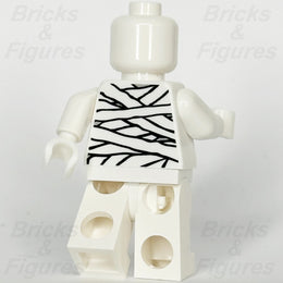 LEGO Monster Fighters Mummy Minifigure NonGlow in the DARK White 9462 Used2