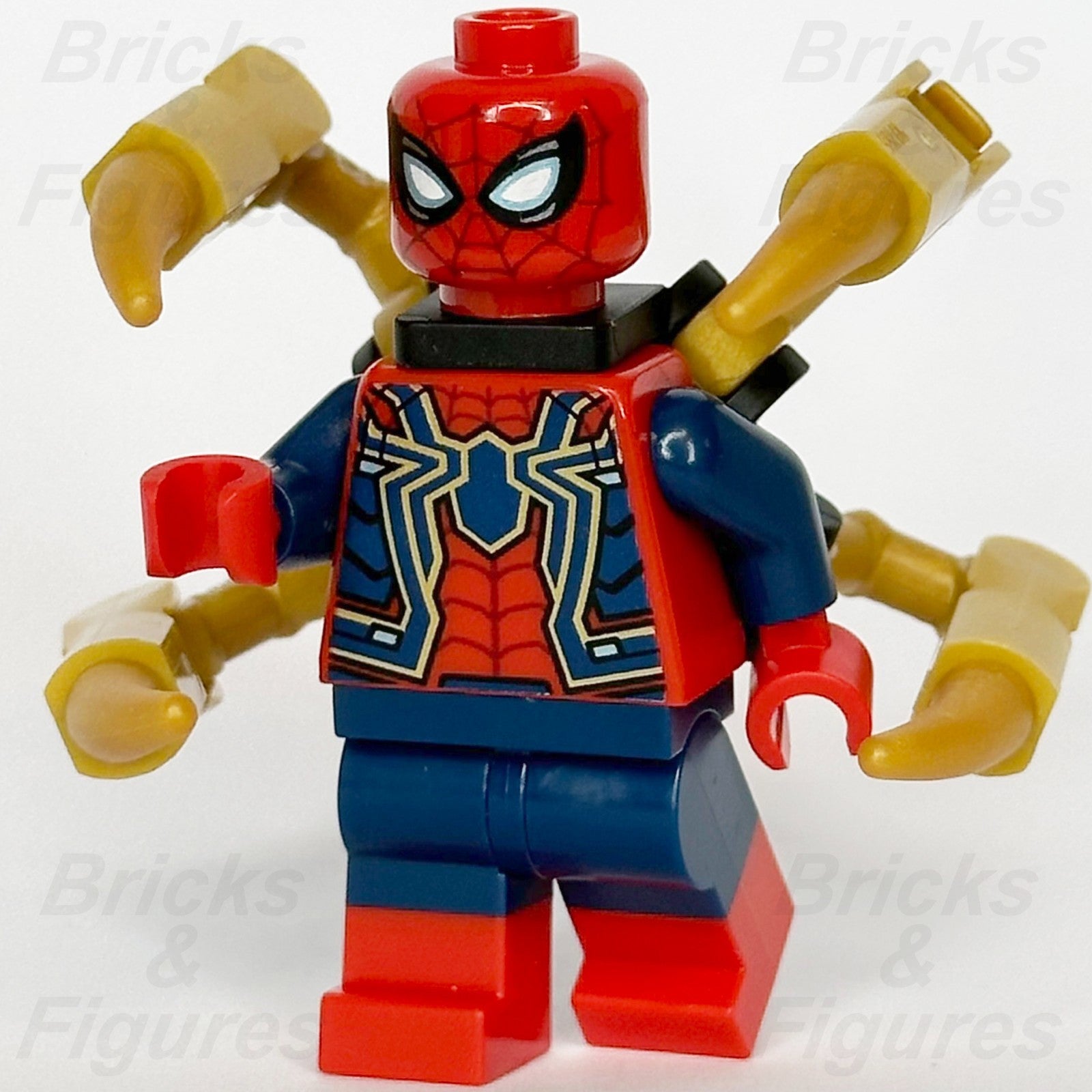 LEGO Super Heroes Iron Spider Minifigure Spider-Man Marvel 76323 sh1047 Avengers0