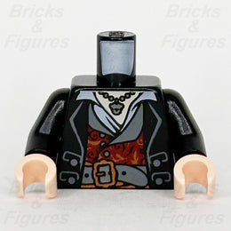 LEGO Hector Barbossa Minifigure Torso Part Bandana Pirate of the Caribbean PotC0