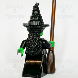 LEGO Wicked Elphaba Minifigure Black Dress Broom Witch of the West 75691 wck0192