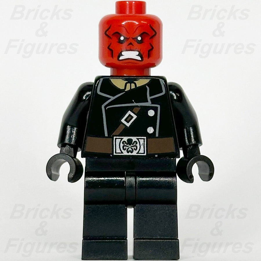 LEGO Super Heroes Red Skull Minifigure Avengers Assemble Marvel 76017 sh0107 - Bricks & Figures