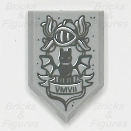 LEGO Castle Helmet Bat VMVII on Scroll Modified Tile 2 x 3 Part Creator 102730