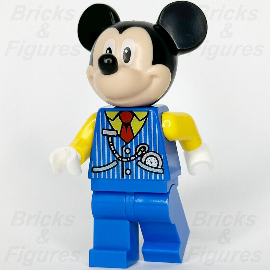 LEGO Disney Mickey Mouse Minifigure Disney 100 Blue Vest Minifig 43212 dis085 - Bricks & Figures