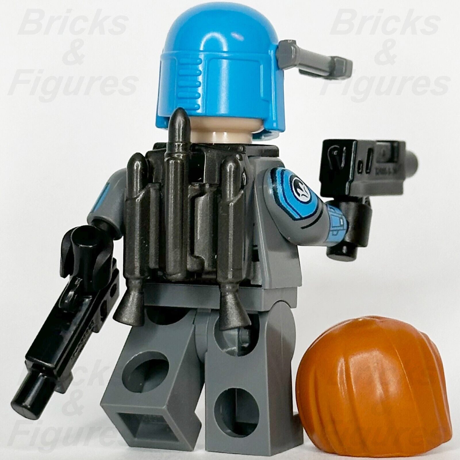 LEGO Star Wars Bo-Katan Kryze Minifigure The Mandalorian with Hair 75361 sw1287 - Bricks & Figures