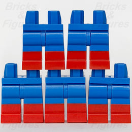LEGO® Spider-Man Blue Legs Minifigure Part Moulded Lower Red Boots 6120518 x 50