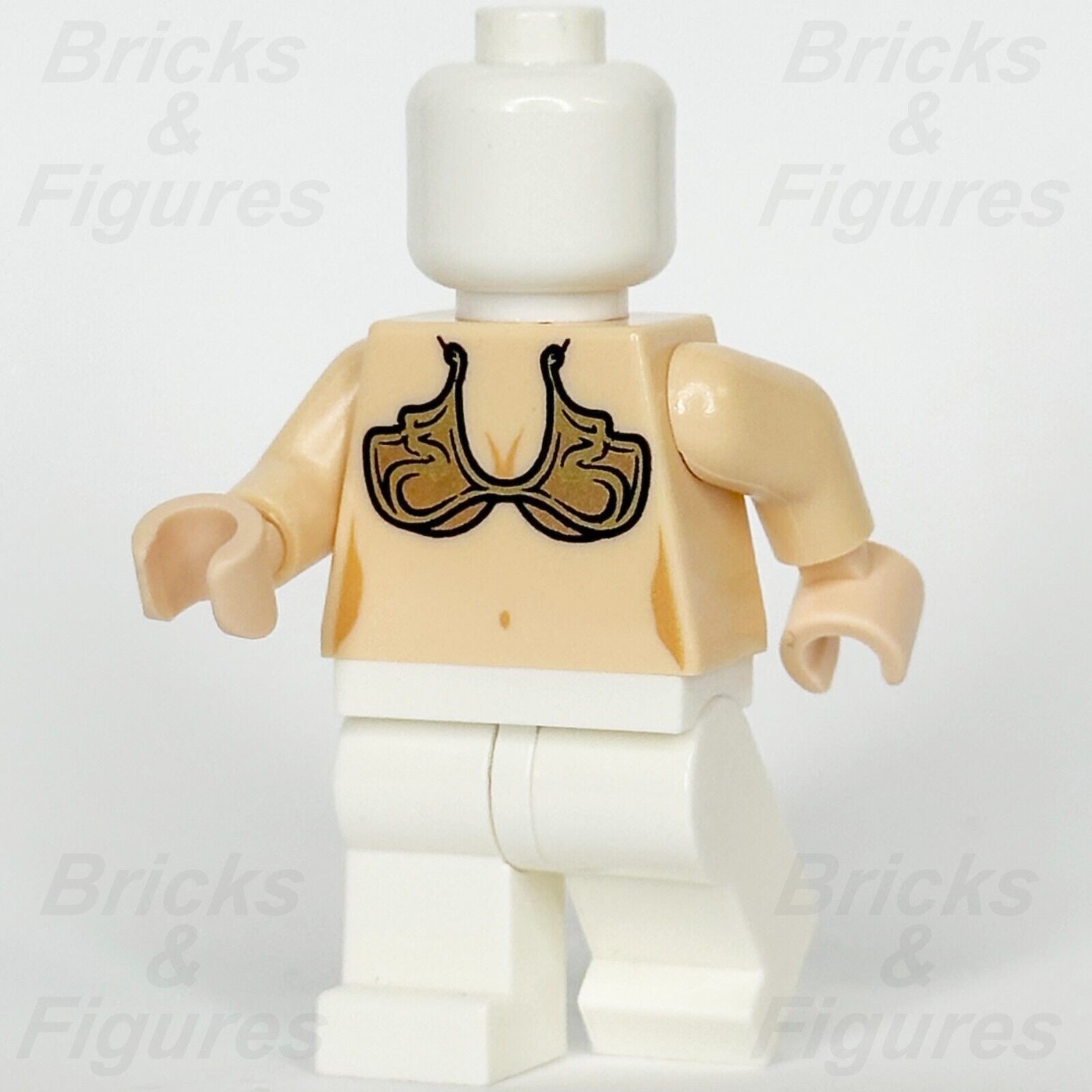 LEGO Star Wars Princess Leia Slave Torso Minifigure Part Body Pattern 6210 ROTJ - Bricks & Figures