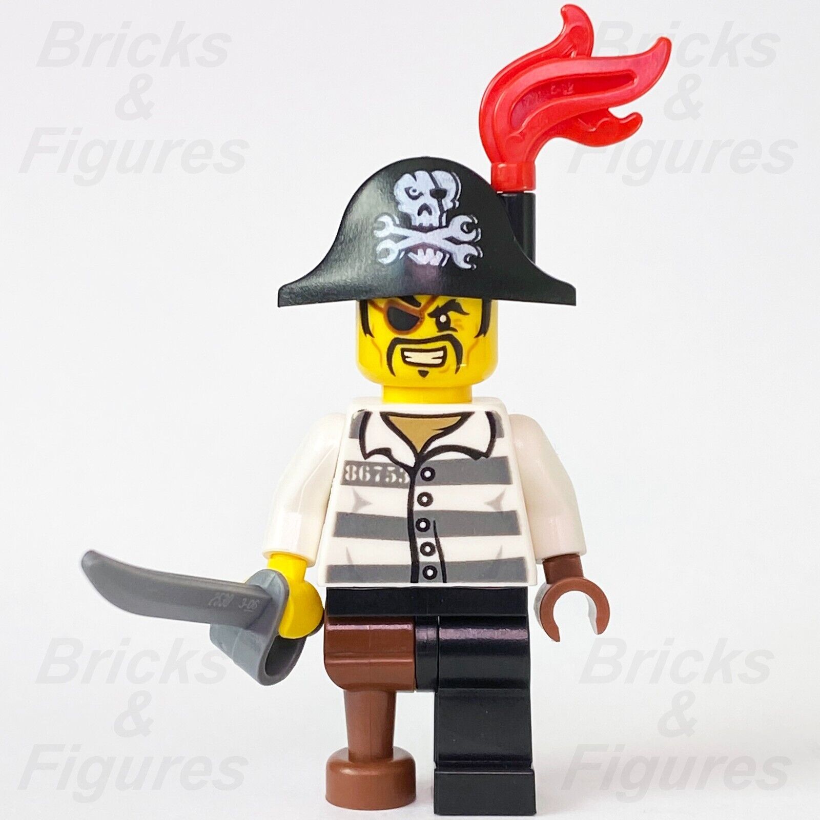 LEGO Ninjago Captain Soto Minifigure Skybound Pirate Prisoner 70591 njo236 - Bricks & Figures