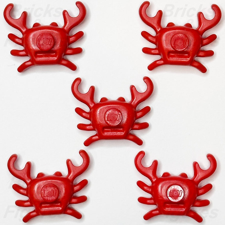 LEGO Red Crab Animal Part Sea Ocean Water Parts Crustacean 33121 x 50