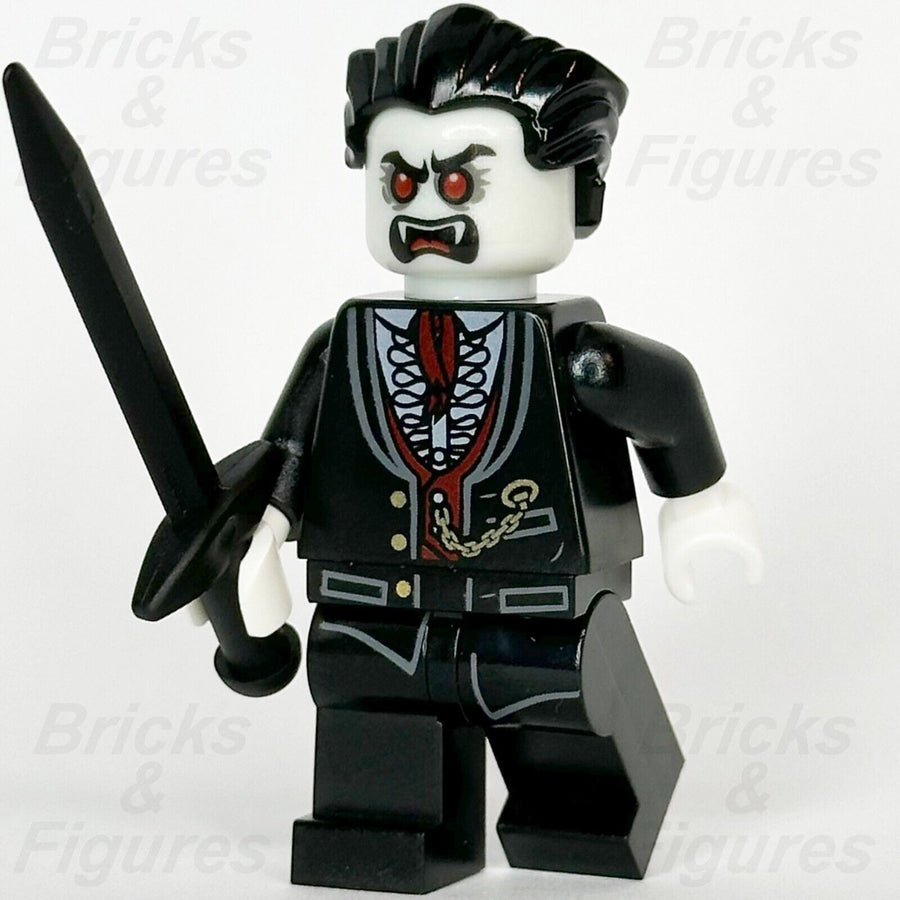 LEGO Monster Fighters Lord Vampyre Minifigure Vampire with Sword 9464 mof013 - Bricks & Figures