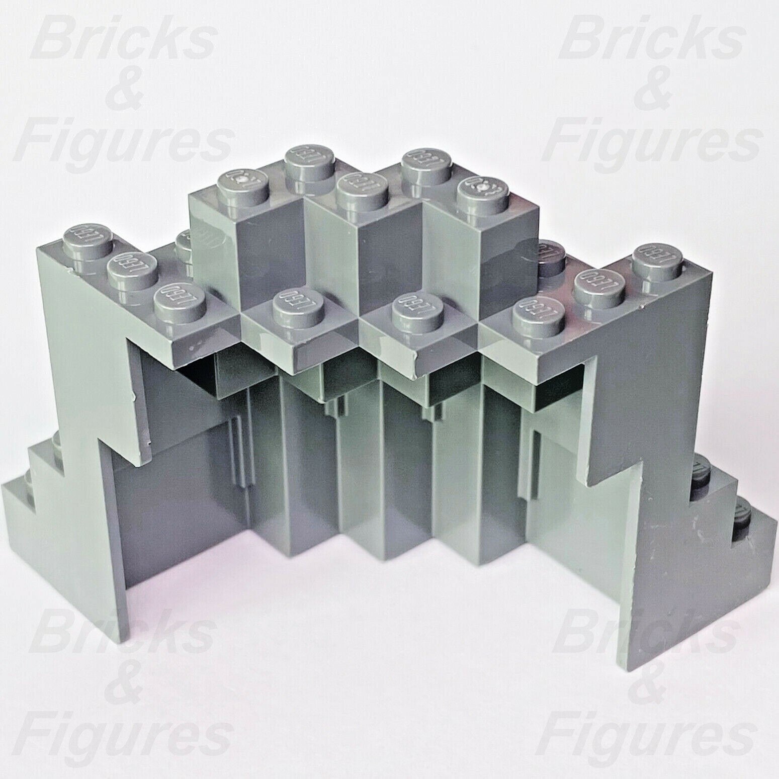 LEGO Dark Bluish Grey Rock Panel Symmetric (MURP) Brick 8 x 8 x 6 Part 239961