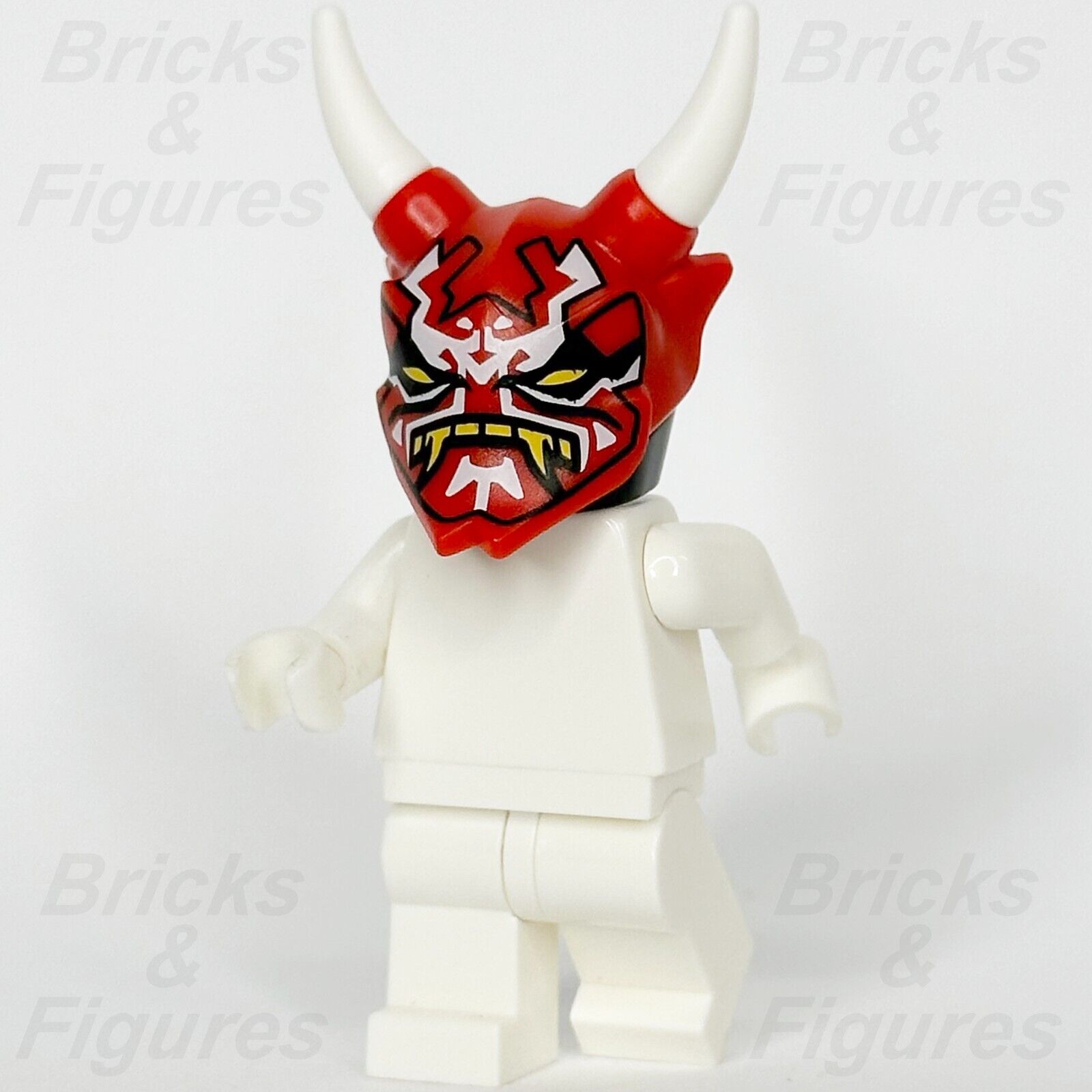 LEGO Ninjago Mask of Vengeance Minifigure Helmet Part Oni Headgear 70639 70643 - Bricks & Figures