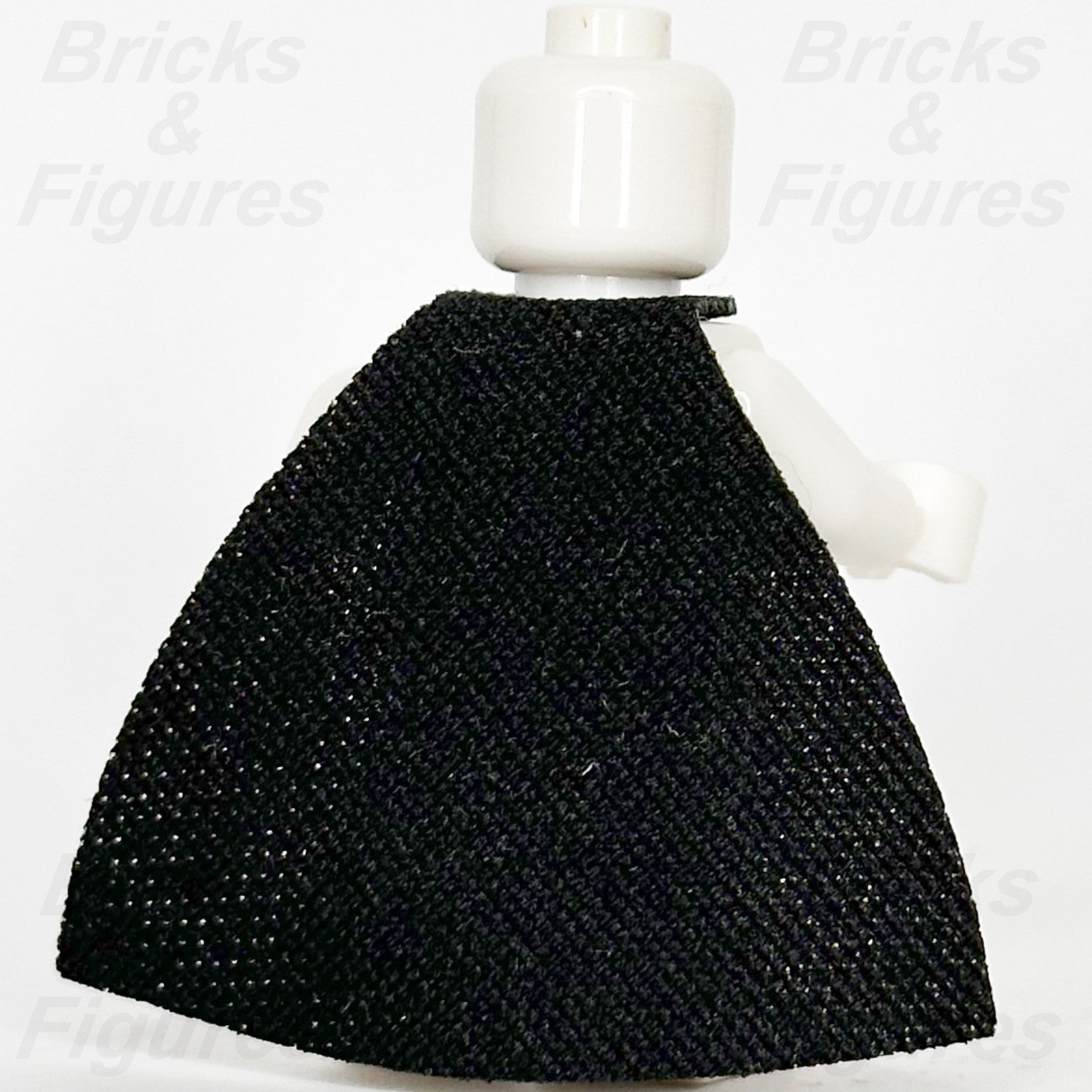 LEGO Black Minifigure Cape Cloth Single Top Hole Spongy Fabric Part 1884 Rare2
