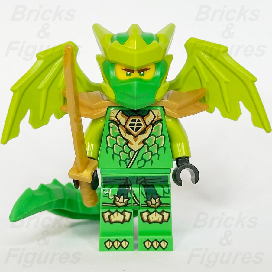 LEGO Ninjago Lloyd Dragon Form Minifigure Dragons Rising Season 4 Green njo10291