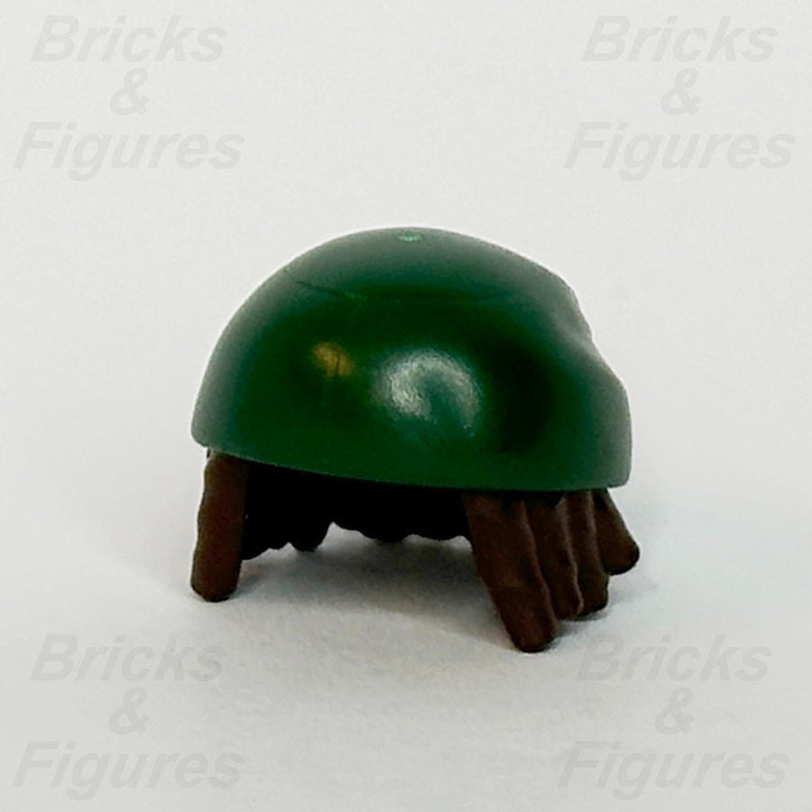 LEGO Dark Green Bandana Minifigure Part Dark Brown Hair Dreadlocks 75638 Pirate0
