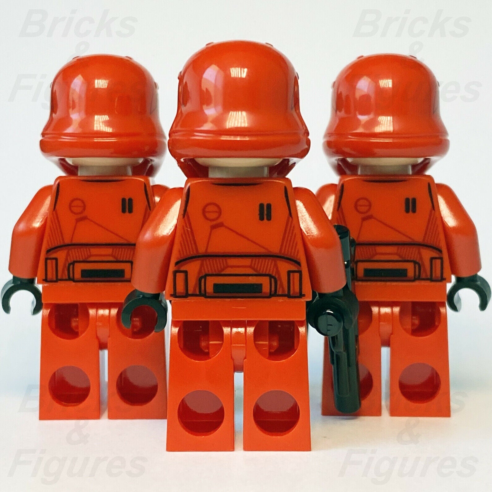 3 x New Star Wars LEGO Sith Trooper Final Order Minifigure from set 75256 75266 - Bricks & Figures