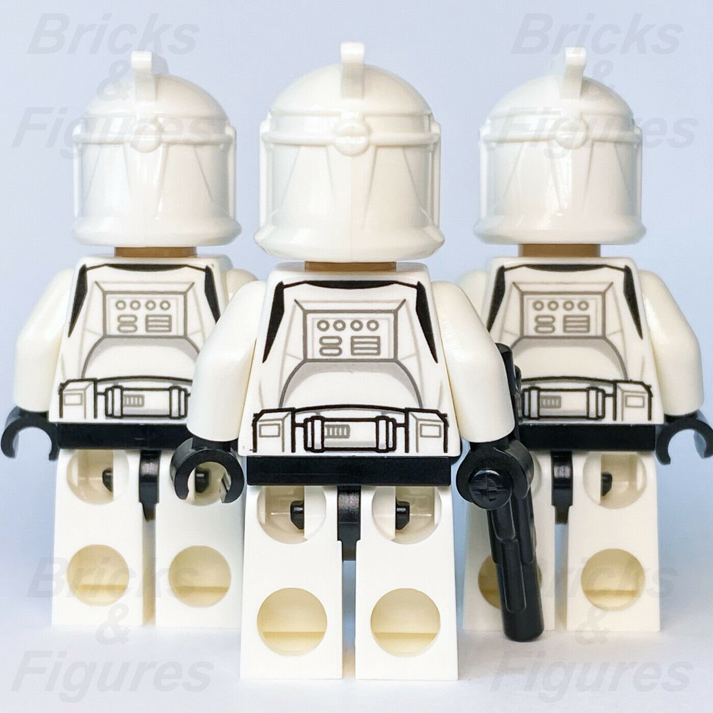 3 x Star Wars LEGO Phase 1 Clone Trooper Attack of the Clones Minifigure 75206 - Bricks & Figures