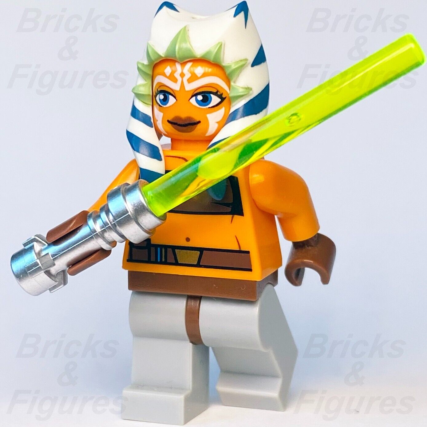 LEGO Star Wars Ahsoka Tano Minifigure Jedi Padawan The Clone Wars 7751 sw0192 - Bricks & Figures