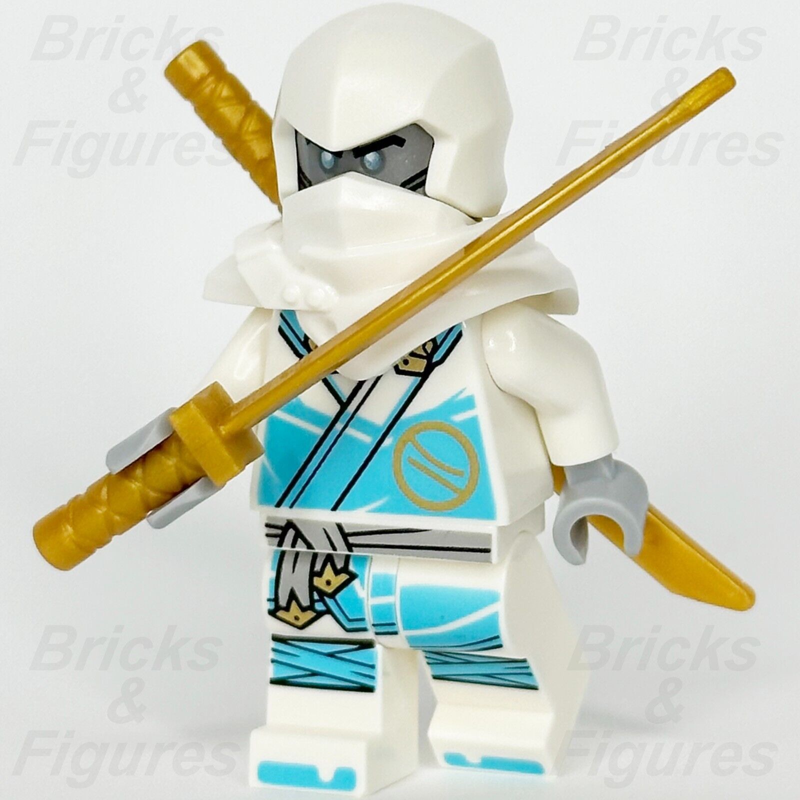 LEGO Ninjago Zane Minifigure Dragons Rising White Ice Ninja 71791 71796 njo819 - Bricks & Figures