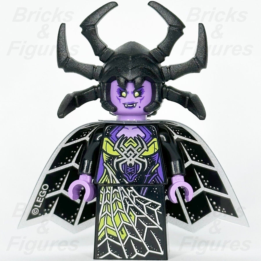 LEGO Monkie Kid Spider Queen Minifigure with Cape Demon Leader 80021 80023 - Bricks & Figures