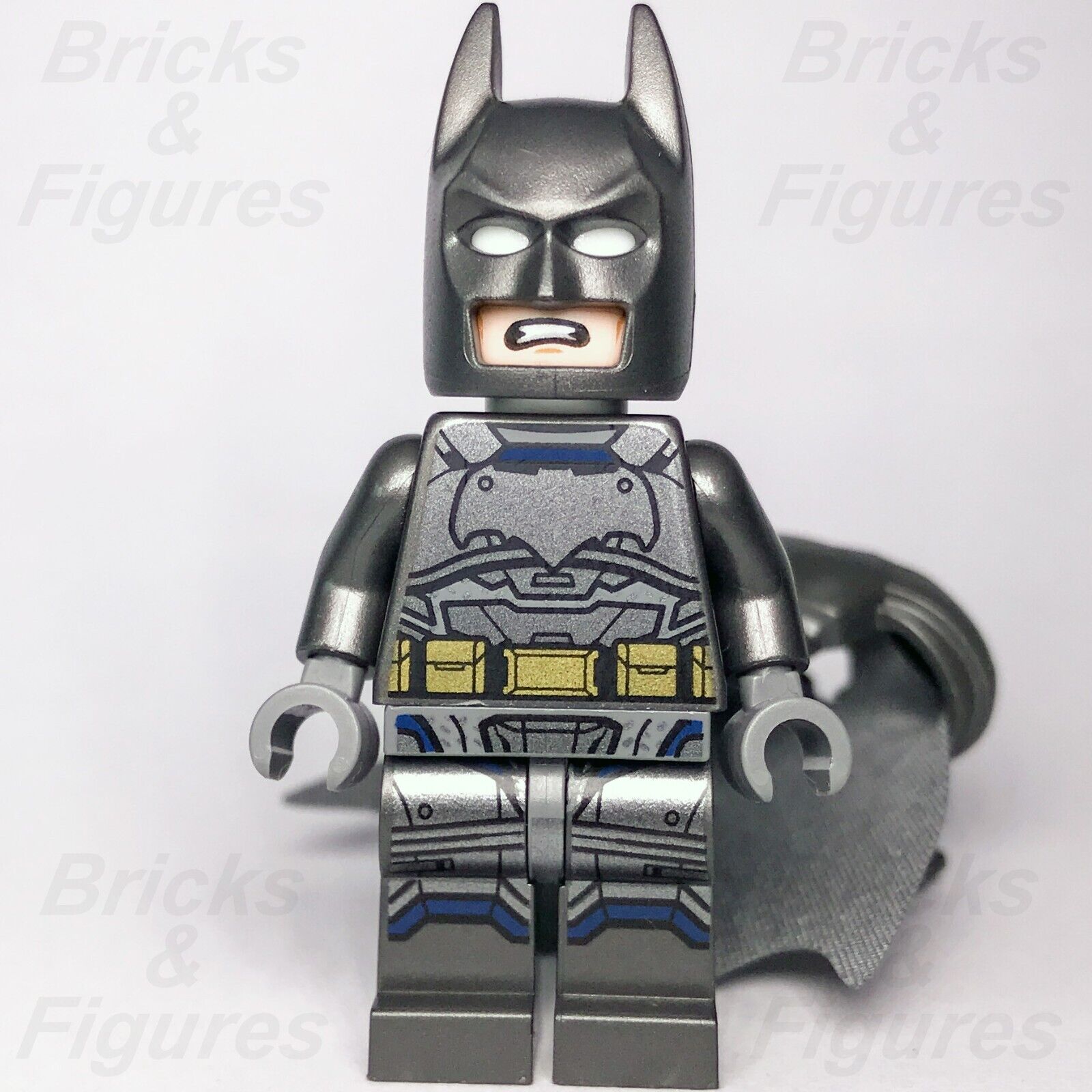 LEGO DC Super Heroes Batman Armoured Minifigure V Superman Dawn of Justice sh217 - Bricks & Figures
