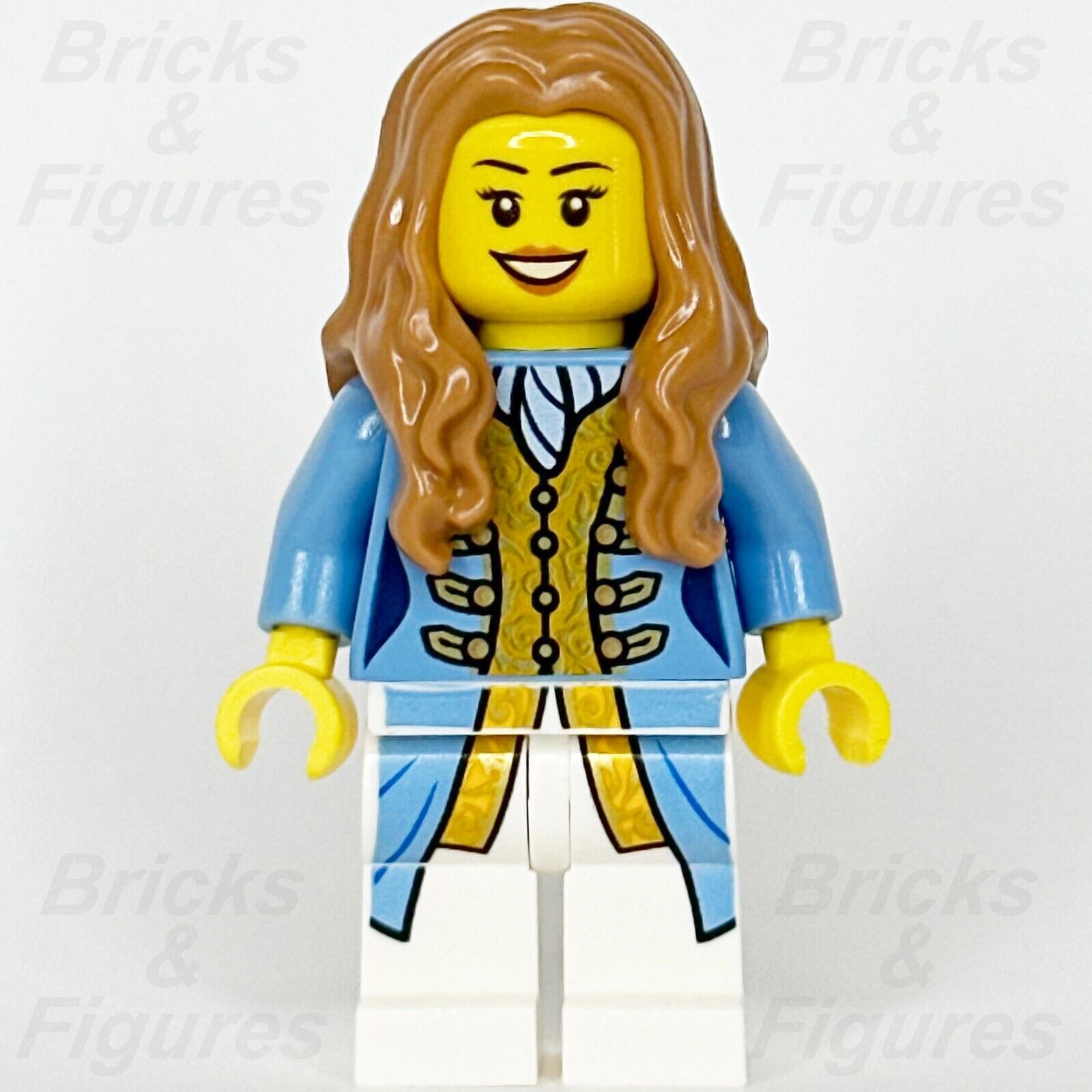LEGO Pirates Bluecoat Governor's Daughter Minifigure Imperial 70412 pi157 - Bricks & Figures