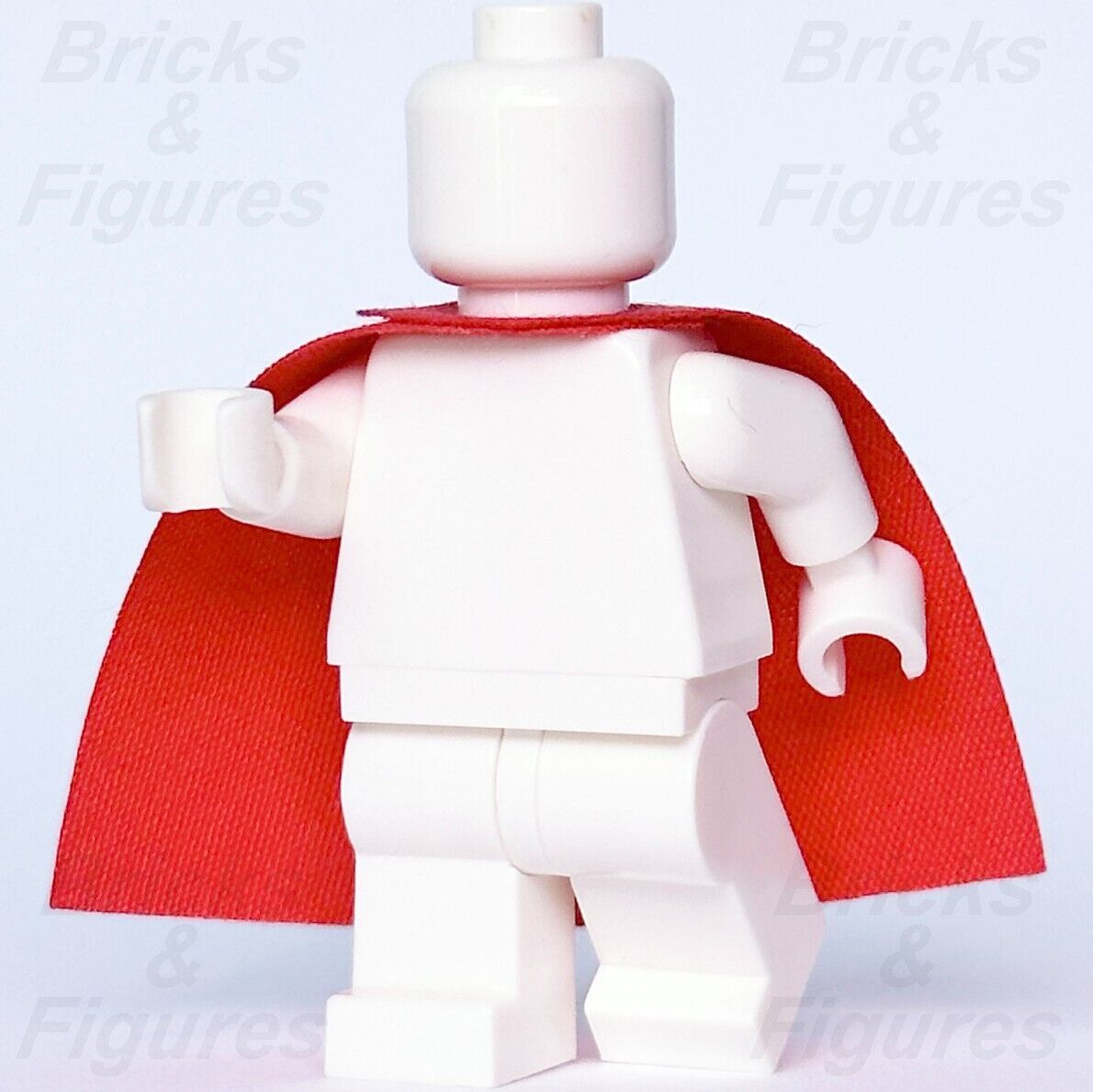 LEGO Red Minifigure Cape Cloth Traditional Starched Fabric Body Wear Part 522 - Bricks & Figures