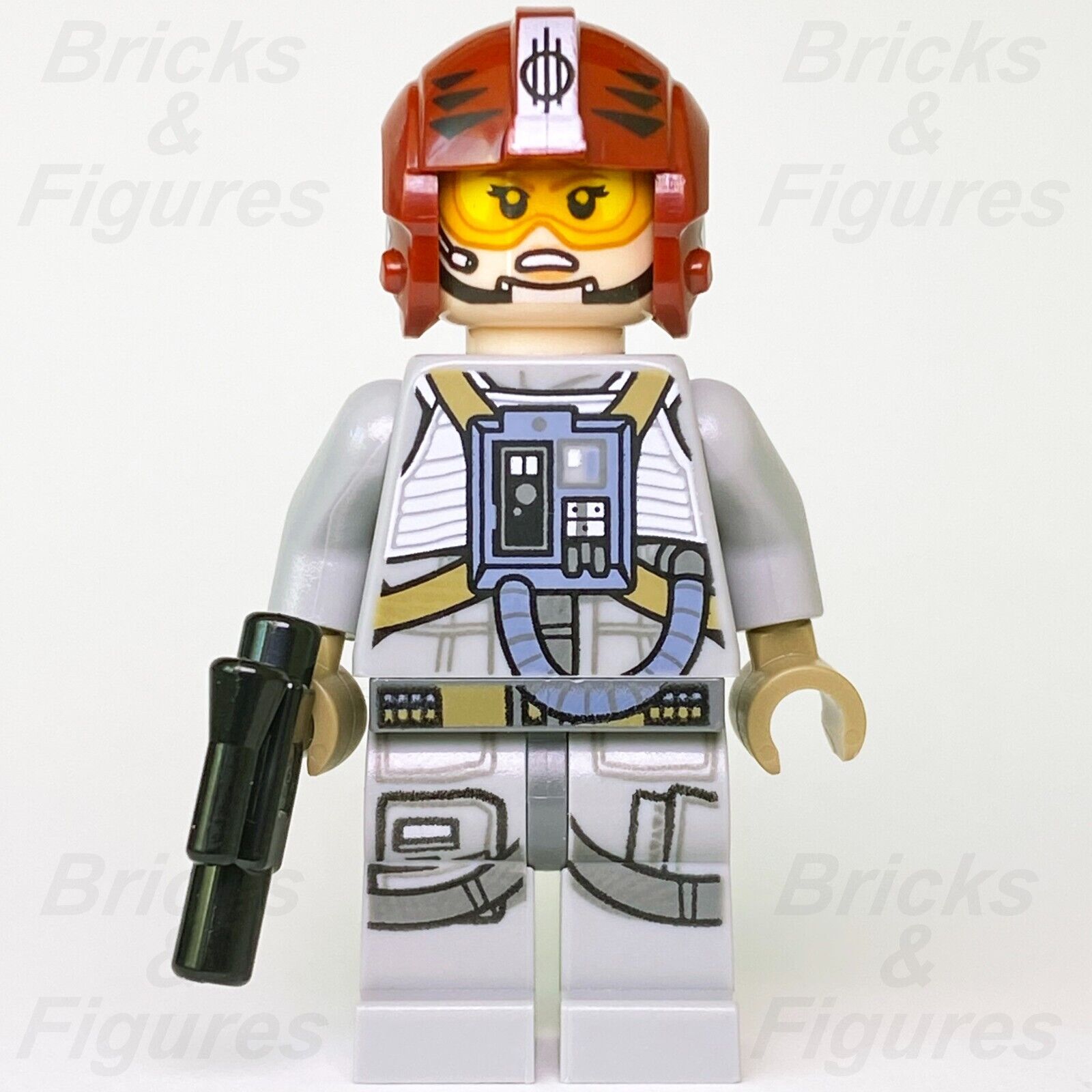 LEGO Star Wars Sandspeeder Pilot Minifigure Rebel Alliance 75204 sw0882 Minifig - Bricks & Figures