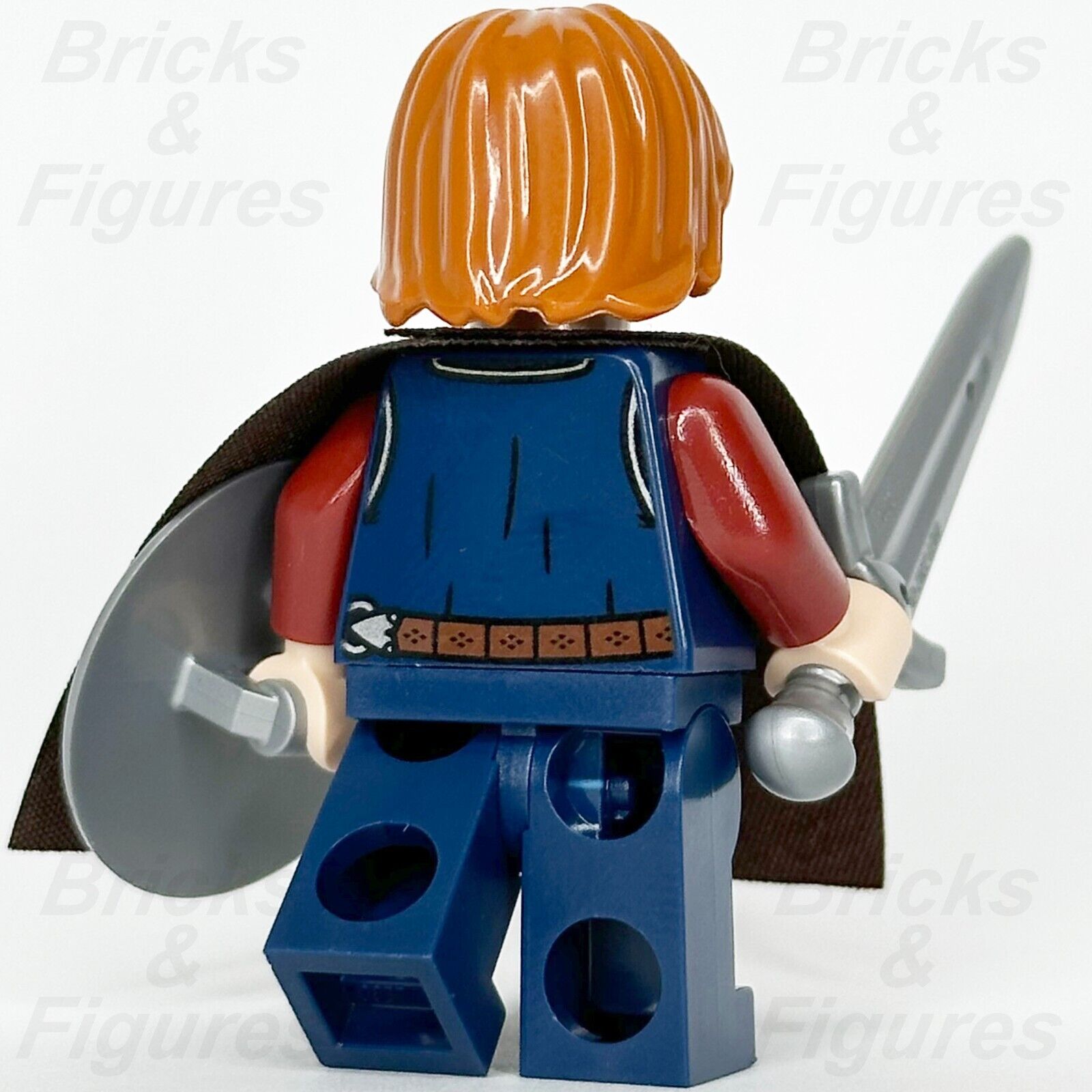LEGO The Lord of the Rings Boromir Minifigure with Sword & Shield 10316 lor126 - Bricks & Figures